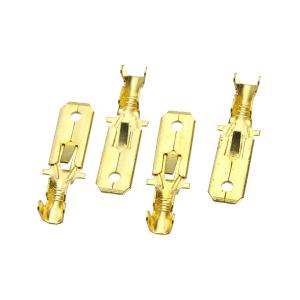 Разъем Клемма, набор, шт 6.3*0.8 латунь