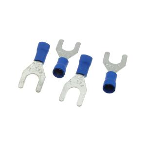 Разъем Клемма, набор, вилка 1,5-2,5мм.кв М6, синий упаковк 4 шт