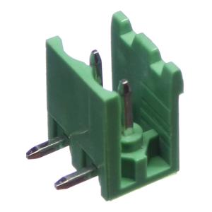 Разъем клеммный блок угловой 5мм 2 контакта