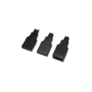 Разъем Корпус для USB на провод пластик