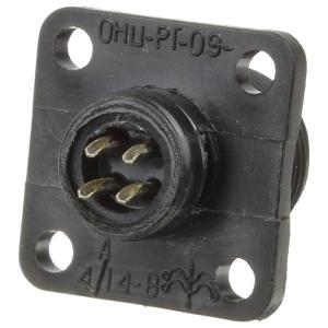 Разъём ОНЦ-РГ-09-4/14-В7 пластик 90г. вилка на блок