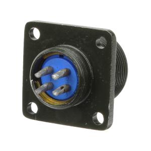 Разъём ОНЦ-РГ09-4/18-В1 импорт, вилка на блок (метал)