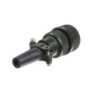 Разъём ОНЦ-РГ09-7/18-В12 импорт, вилка на кабель (метал)