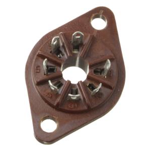 Разъем панель ламповая ПЛ4Ш-2П 7 ног