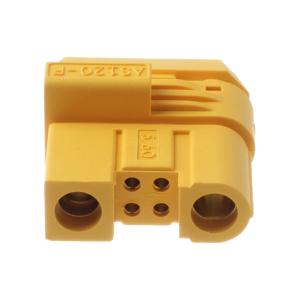 Разъем питания Amass AS120-F.G.Y 2+4pin розетка на кабель с кожухом