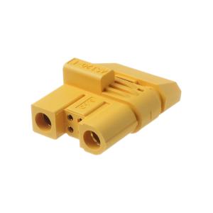 Разъем питания Amass AS120-F.G.Y 2+4pin розетка на кабель с кожухом