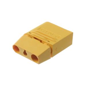 Разъем питания Amass AS120-M.G.Y 2+4pin вилка на кабель с кожухом