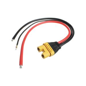 Разъем питания Amass AS150U-F.035 2+4pin розетка на кабель с проводами 0.35м