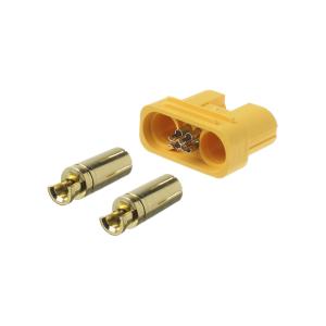 Разъем питания Amass AS150U-F.G.Y 2+4pin розетка на кабель