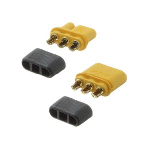 Разъем питания Amass MR30-F.G.Y + M.G.Y 3pin на кабель