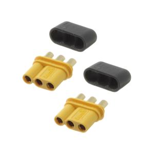 Разъем питания Amass MR30-F.G.Y 3pin розетка на кабель (упаковка 2шт) 