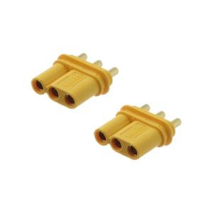 Разъем питания Amass MR30PB-F.G.Y 3pin розетка в плату (упаковка 2шт)