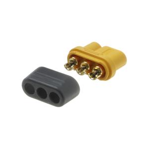 Разъем питания Amass MR60-F.G.Y 3pin розетка на кабель