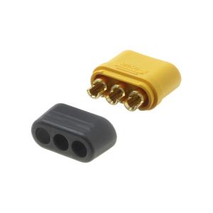 Разъем питания Amass MR60-M.G.Y 3pin вилка на кабель