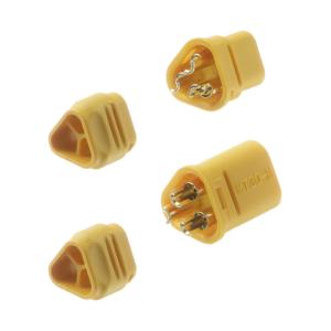 Разъем питания Amass MT30-F.G.Y + M.G.Y 3pin на кабель