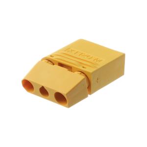 Разъем питания Amass XT120(2+2)-M.S.Y 2+2pin вилка на кабель с кожухом