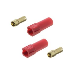 Разъем питания Amass XT150 вилка + розетка на кабель красный