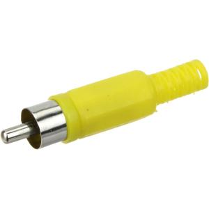 Разъем RCA желтый 14-0402