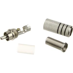 Разъем RCA Metal 3 полоски под винт