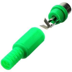 Разъем RCA(G) зеленый на пров