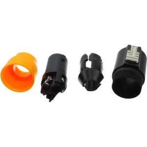 Разъем Speacon с зажимом на кабель, желтый