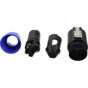 Разъем Speacon с зажимом на кабель, синий