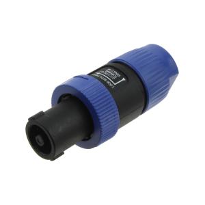 Разъем Speakon на кабель черно-синий