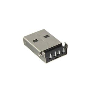 Разъем USB штекер, тип А 5*12*19 прямой угол 90*