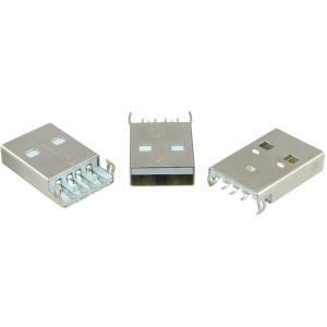 Разъем USB штекер, тип А, версия 2.0 5*12*19 