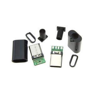 Разъем USB TYPE C на провод 2 штуки