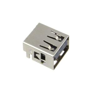 Разъем USB(G) тип А, версия 2.0, 4 вывода, вертикальный монтаж