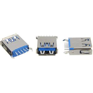 Разъем USB(G) типа А, версия 3.0, 9 выводов 6*13*14