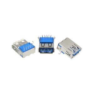 Разъем USB(G) типа А, версия 3.0, 9 выводов 6*13*16 прямой угол