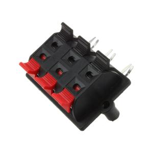 Разъем зажим акустики 28*45 6 входов 