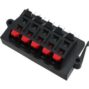 Разъем зажим акустики 34*74, 10 входов 