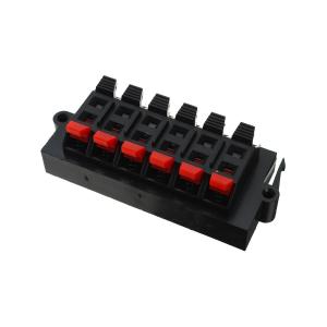 Разъем зажим акустики 34*75, 12 входов WP12-11