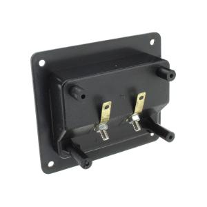 Разъем зажим акустики 79*91 на корпус 2 входа пластик