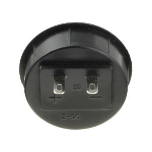 Разъем зажим акустики круг d32мм на корпус 2 входа пластик, зажим