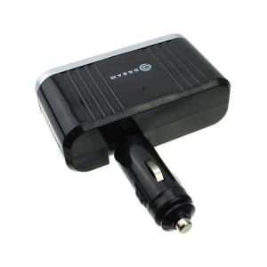 Разветвитель автоприкуривателя 3в1 2USB(G) 1A 12/24V Dream WF-016