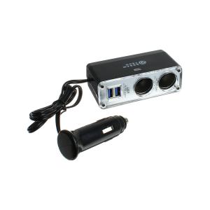 Разветвитель автоприкуривателя Dream BM003 2в1 2USB гнезда 5В 1А 