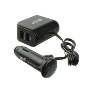Разветвитель автоприкуривателя Dream WF-102 2в1 2USB гнезда 5В 3А 