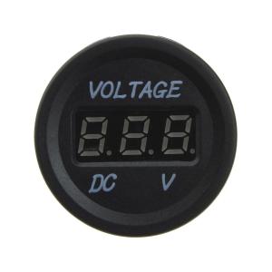 Разветвитель автоприкуривателя врезное ZK-010, 2 гнезда, вольтметр