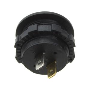 Разветвитель автоприкуривателя врезное ZK-010, 2 гнезда, вольтметр