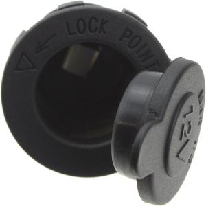 Разветвитель автоприкуривателя врезное ZK-010, 2 гнезда, вольтметр