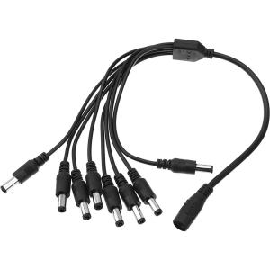 Разветвитель питания на 8 разъемов 2,5*5,5 