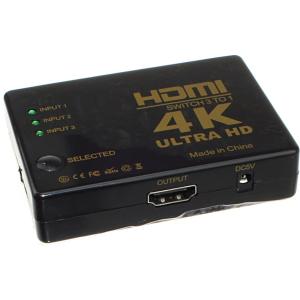 Разветвитель splitter HDMI на 3 порта, ver.1.4, Full 4k@30Hz, пульт