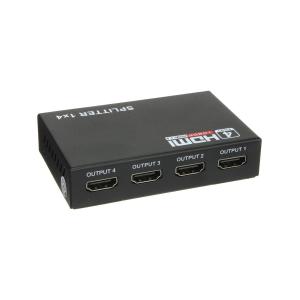 Разветвитель splitter HDMI на 4 порта, ver.1.4, Full 4k@30Hz