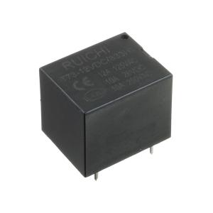 Реле 12В, 1 группа 10А 250В AC Ruichi T73-12VDC (833H, JQX-3F) SPDT 1C 
