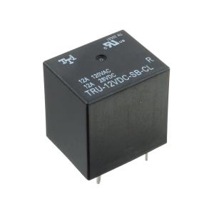 Реле 12В, 1 группа 10А 250В AC TTi TRU-12VDC-SB-CL R 12A SPDT 1С