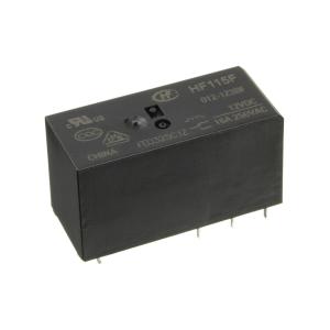 Реле 12В, 1 группа 16А 250В AC Hongfa HF115F 012-1Z3BF SPDT 1С